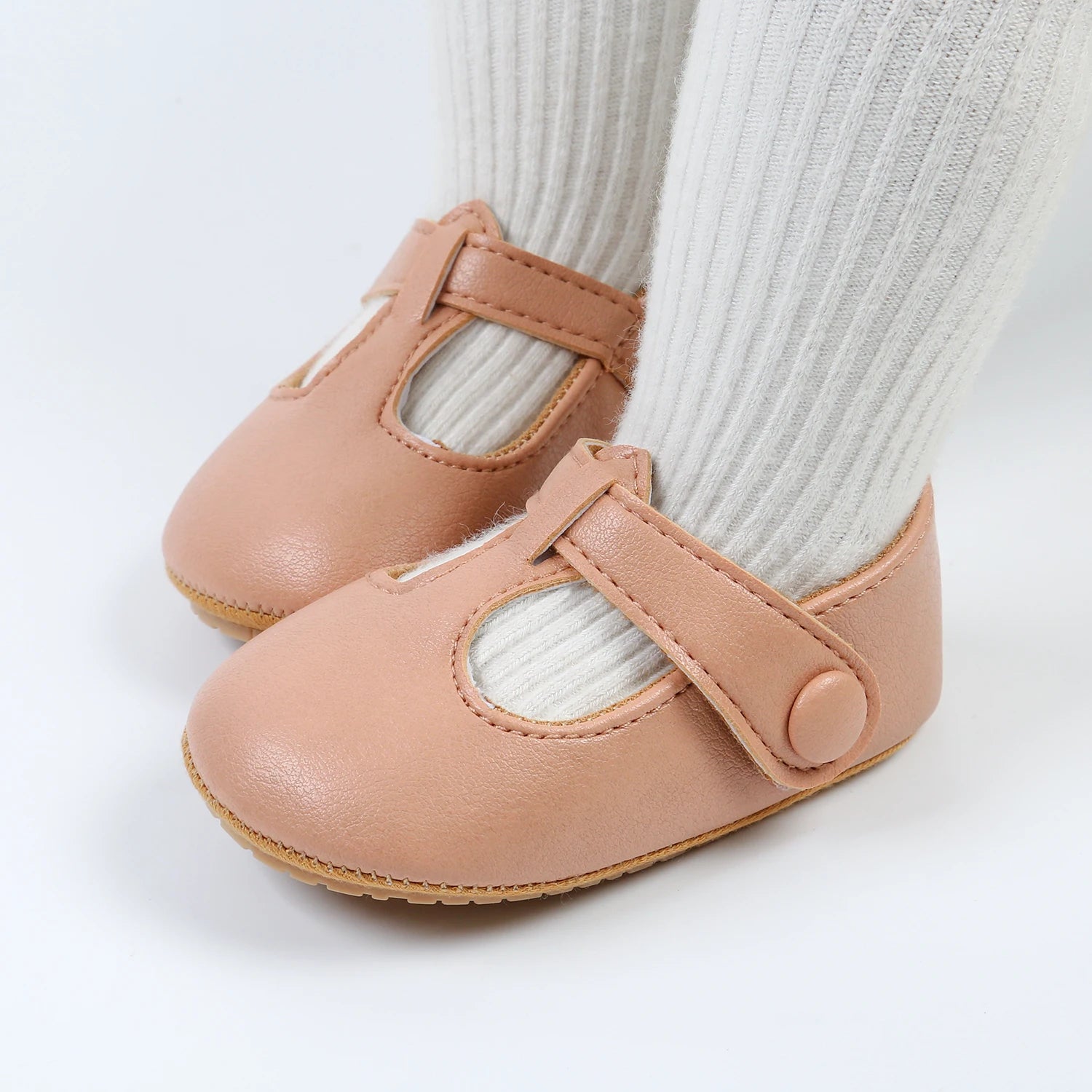 Baby Girls Shoes Multicolour Princess Toddlers Shoes Soft Soled Non-Slip Crib Shoes First Walkers 0-18M