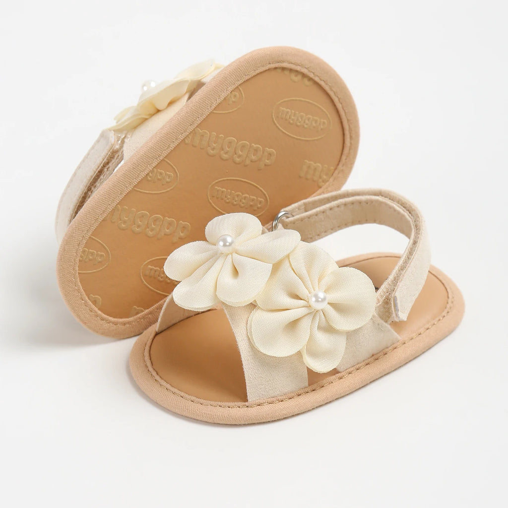 Baby Girls Sandals Summer Shoes Outdoor First Walker Toddler Girls Shoes for Summer