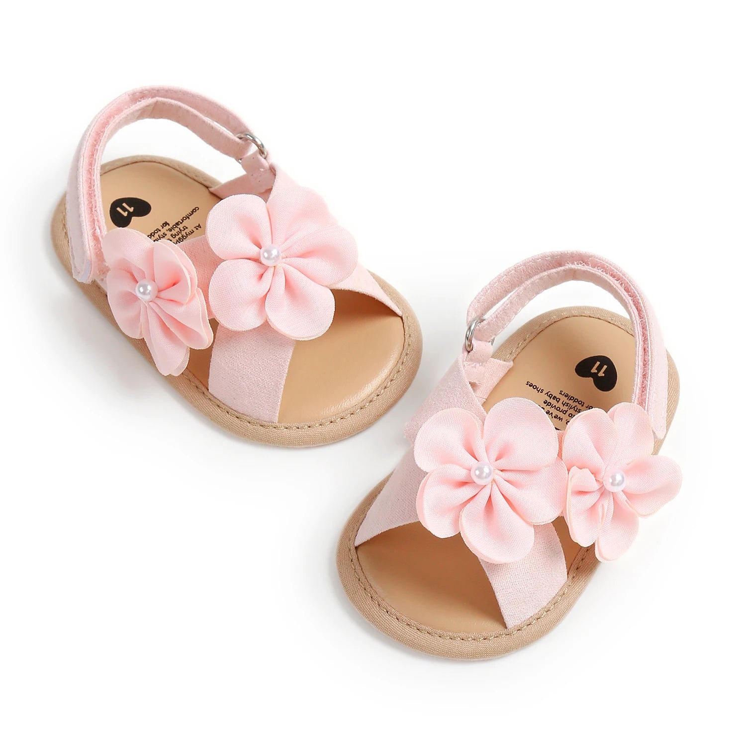 Baby Girls Sandals Summer Shoes Outdoor First Walker Toddler Girls Shoes for Summer