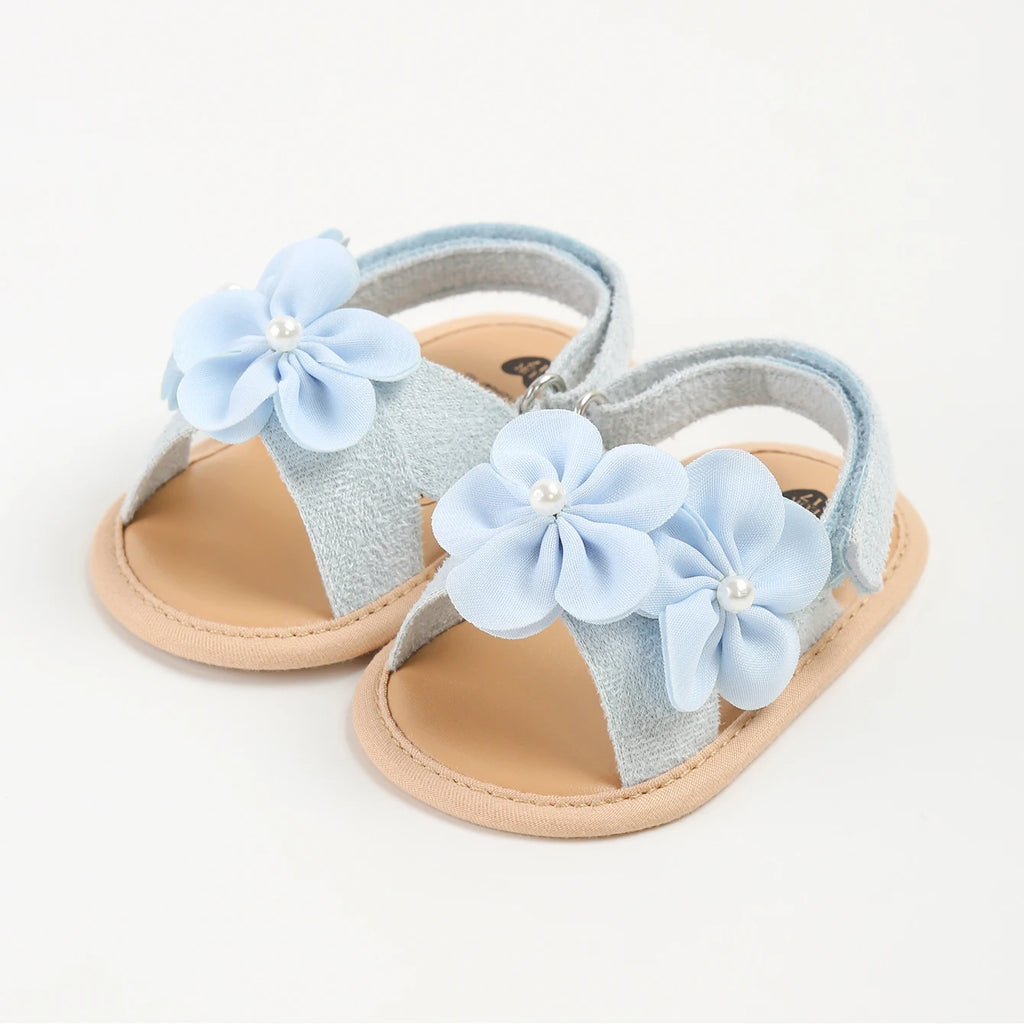 Baby Girls Sandals Summer Shoes Outdoor First Walker Toddler Girls Shoes for Summer