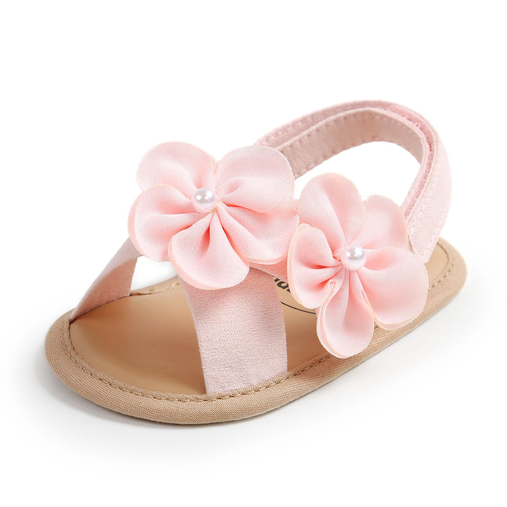Baby Girls Sandals Summer Shoes Outdoor First Walker Toddler Girls Shoes for Summer
