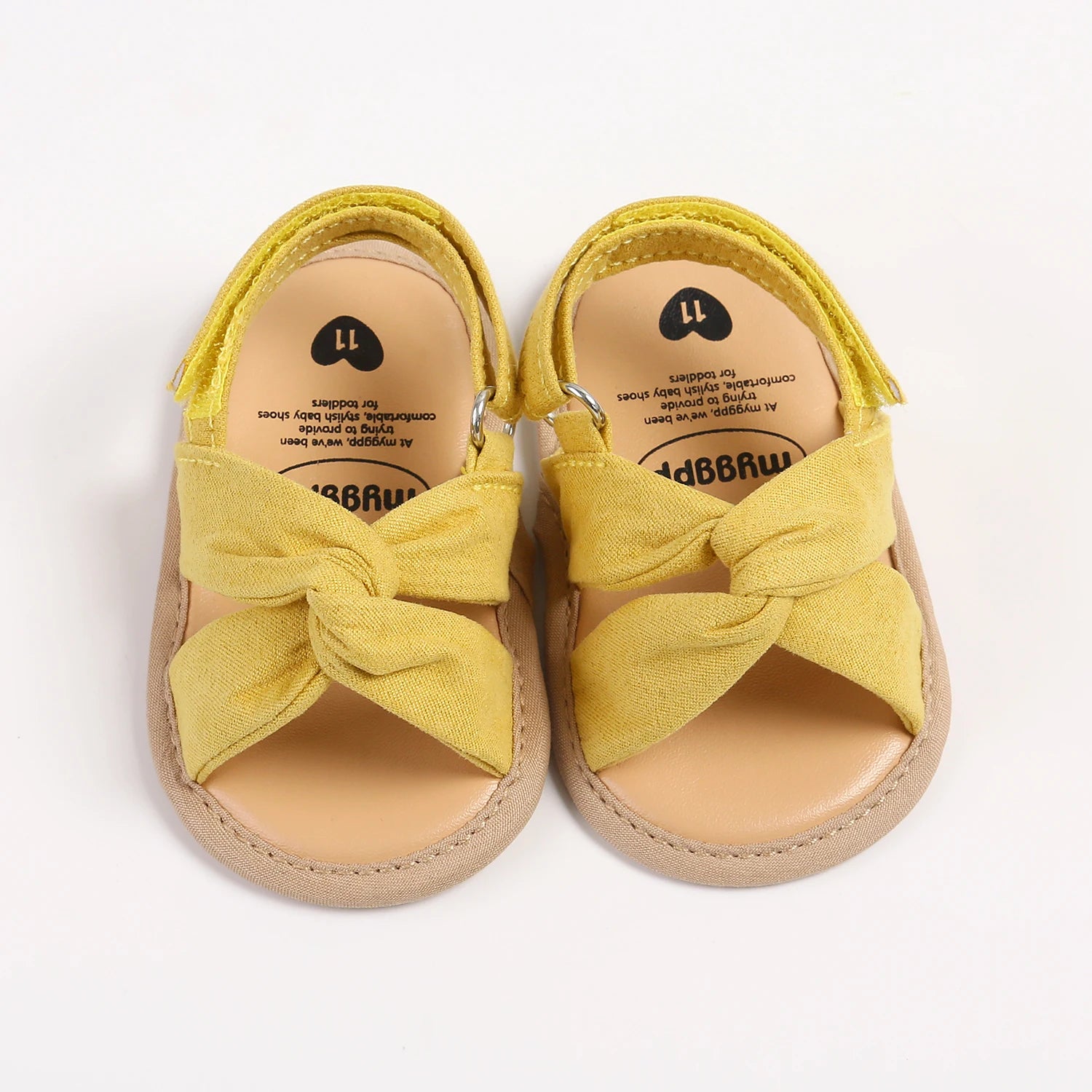 2024 New Product Baby Sandals Infant Girls Shoes Bow-knot Princess Sole Non-slip Toddler First Walkers 5-colors