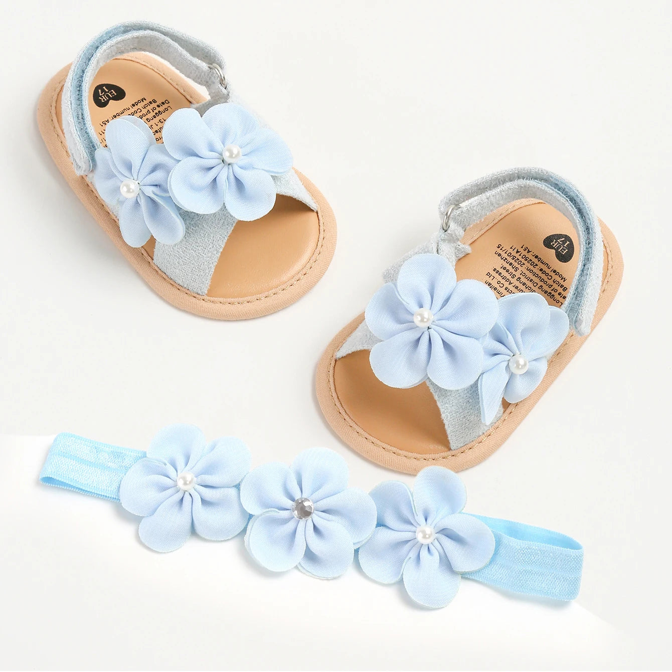 Baby Girls Sandals Summer Shoes Outdoor First Walker Toddler Girls Shoes for Summer