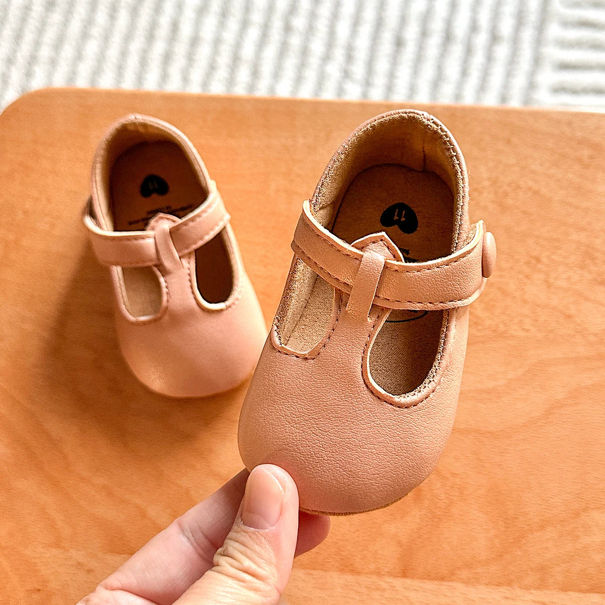 Baby Girls Shoes Multicolour Princess Toddlers Shoes Soft Soled Non-Slip Crib Shoes First Walkers 0-18M