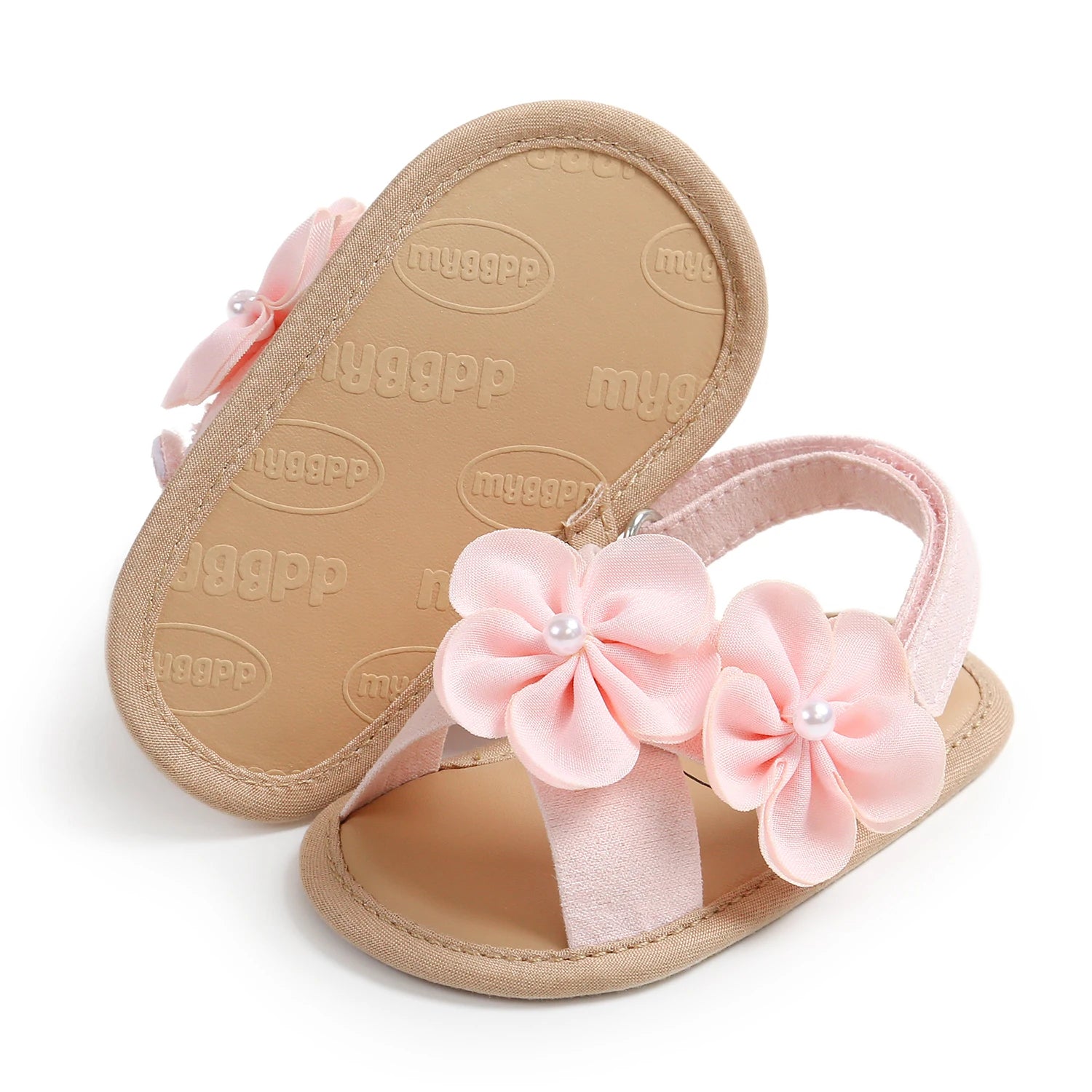Baby Girls Sandals Summer Shoes Outdoor First Walker Toddler Girls Shoes for Summer