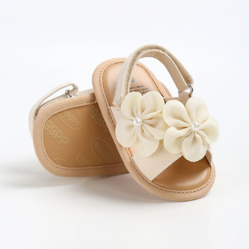 Baby Girls Sandals Summer Shoes Outdoor First Walker Toddler Girls Shoes for Summer